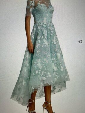 Rickie Freeman for Teri Jon High-low dress